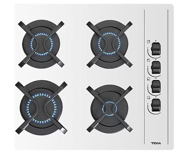 Teka GBC 64002 KBC WH Beyaz Cam Ankastre Ocak - Image 1