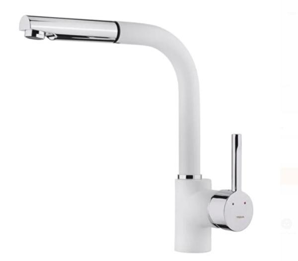 Teka Ark 938 Beyaz Spi̇ralli̇ Armatür 23938120W - Image 1