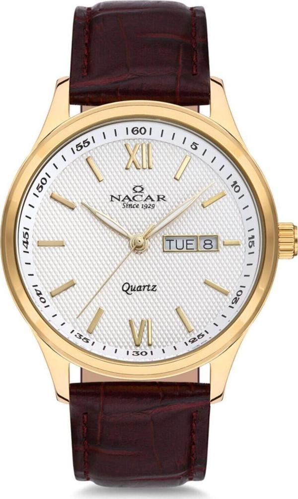 Nacar Nc31-29b155-dsl2 Erkek Kahverengi Kol Saati 42mm - Image 1