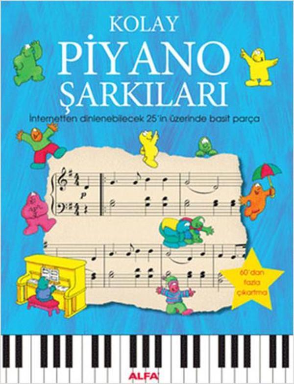 Kolay  Piyano  Şarkıları - Alfa Yayıncılık - Image 1