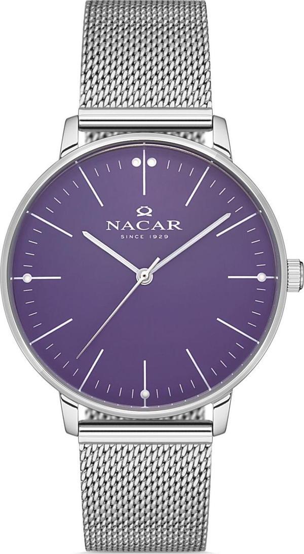 Nacar NC36-390019-APM Çelik Hasır Band Kadın Kol Saati - Image 1