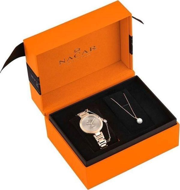 Nacar Nc36-391972-rgms-set Anneler Gününe Özel Rose Kadın Kol Saati - Image 1