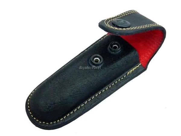 Hakiki Deri Çakı Kılıfı No:3 - 13 Cm, Kemerlikli - Image 1