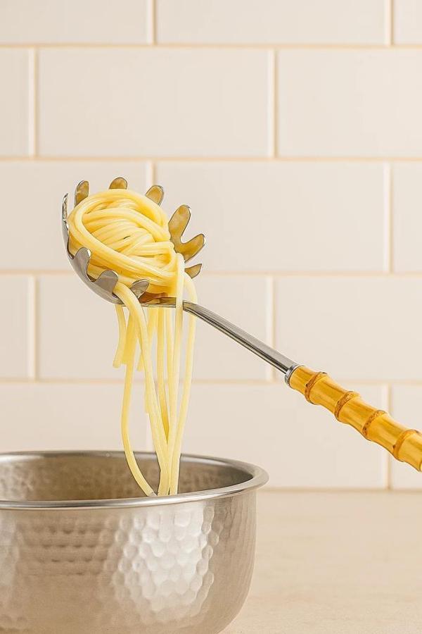 Bambum Mundo - Bambu Saplı Spagetti Kaşığı 29*7,5cm - Image 1
