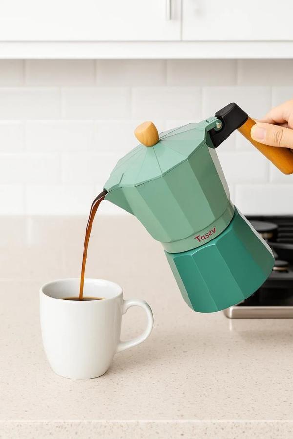 Bambum Garen - Moka Pot 9 Fincan Su Yeşili - Image 1