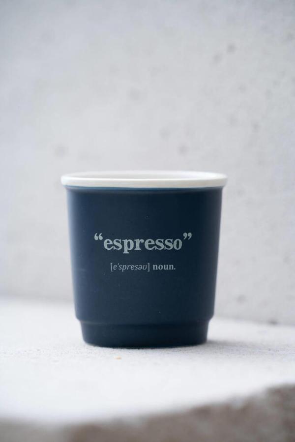 Acar Blush Espresso Fincanı Lacivert 90ml - Image 1