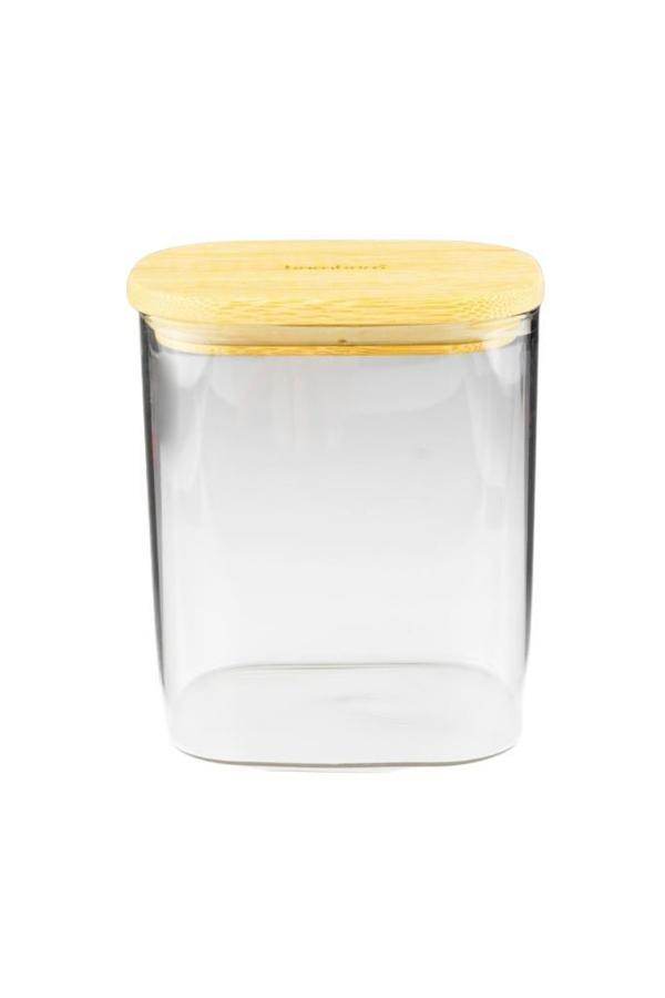 Bambum Multy - Bambu Kapaklı Cam Saklama Kabı 1000ml - Image 1
