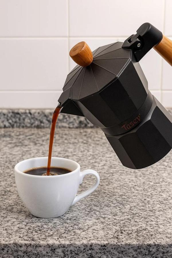 Bambum Garen - Moka Pot 3 Fincan Siyah - Image 1