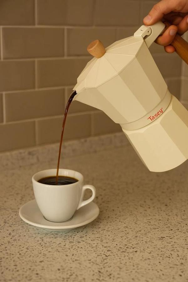 Bambum Garen - Moka Pot 6 Fincan Bej - Image 1