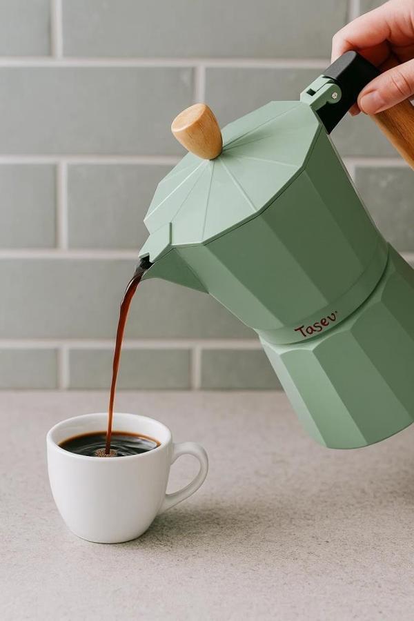 Bambum Garen - Moka Pot 6 Fincan Su Yeşili - Image 1