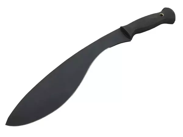 Cold Steel Carbon V Çeliği Kukri / Kukry Dekoratif Bıçak 44 cm - Plastik Kaymaz Sap - Image 1