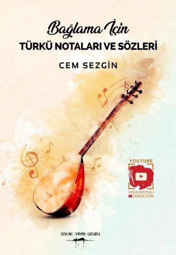 Bağlama İçin Türkü Notaları ve Sözleri - Sokak Kitapları Yayınları - Image 1