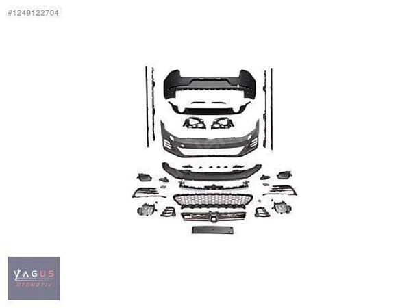 Volkswagen Golf 7.5 GTI 2013-2017 Tampon Seti Komple Ön Arka Yan - Image 1