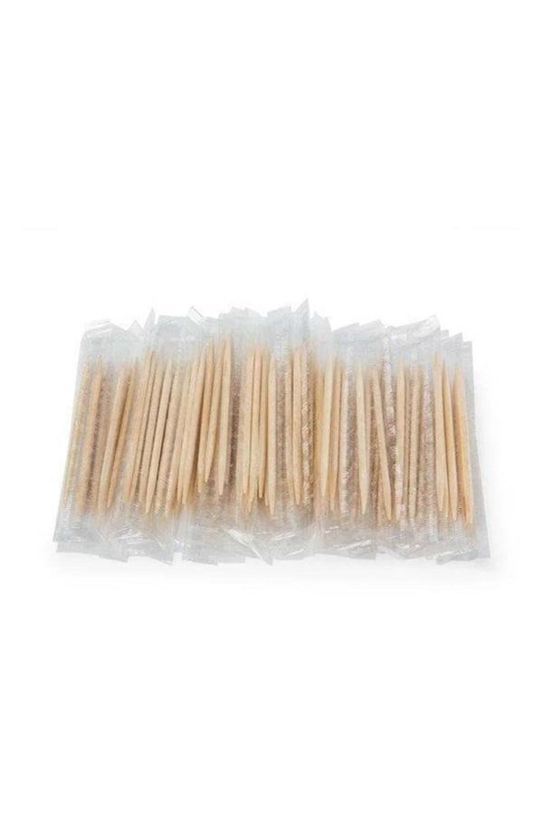 Kizilelmada 400 Adet Jelatinli Kürdan Tekli Paketli Hijyenik Ahşap Kürdan - Image 1