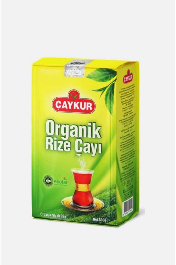 Çaykur Çaykur Organik Rize Çayı 3'Lü Paket – 3X500G | Doğal Yöresel Siyah Çay, Katkısız & Saf Lezzet - Image 1