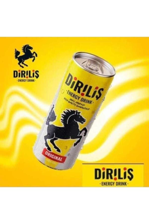 Di̇Ri̇Li̇Ş 500 Ml Original Enerji İçeceği – 24’Lü Paket | Yerli Üretim | Klasik Lezzet - Image 1