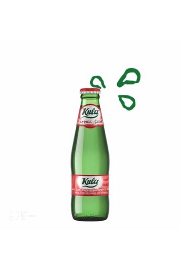 Kula Karpuz Ve Çilek Aromalı Gazlı Doğal Maden Suyu 24 X 200 Ml Ferah Lezzet Cam Şişede - Image 1