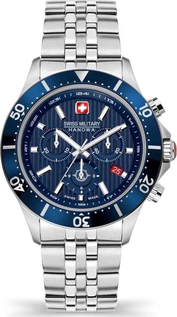 Swiss Military Smwgı2100703 Safir Camlı Erkek Kol Saati - Image 1