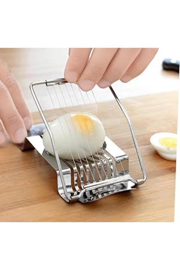 Kizilelmada Çelik Pratik Yumurta Dilimleyici 15 Cm – Hızlı Ve Kolay Dilimleme - Image 1