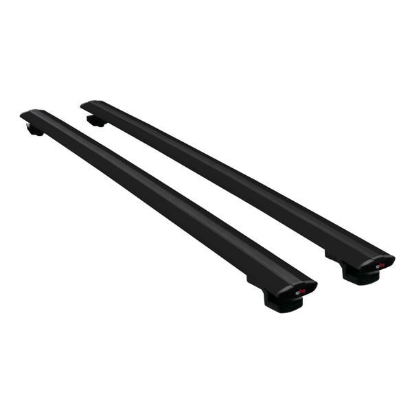 Ford Ranger (P375) 2011-2022 Arası ile Uyumlu BASIC Model Ara Atkı Tavan Barı Siyah 2 Adet - Image 1