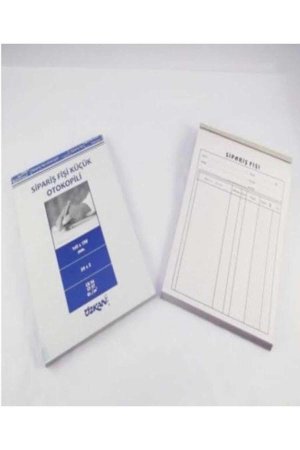 Özkan Özkan Sipariş Fişi Küçük Otokopili 50X2 Nüsha 140×190 Mm 2 Li Set - Image 1