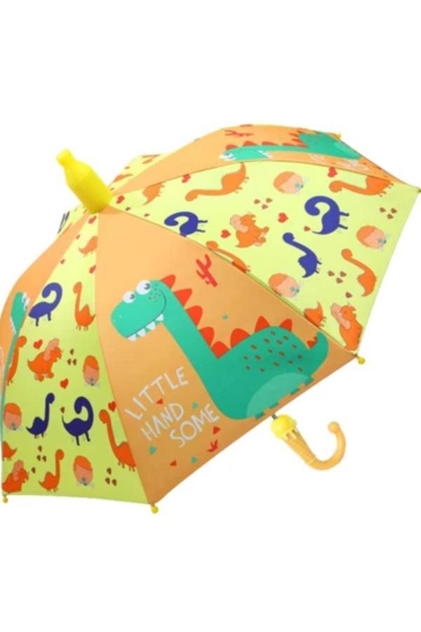 Kizilelmada Eğlenceli Düdüklü 8 Telli Çocuk Şemsiye – 59 Cm - Image 1
