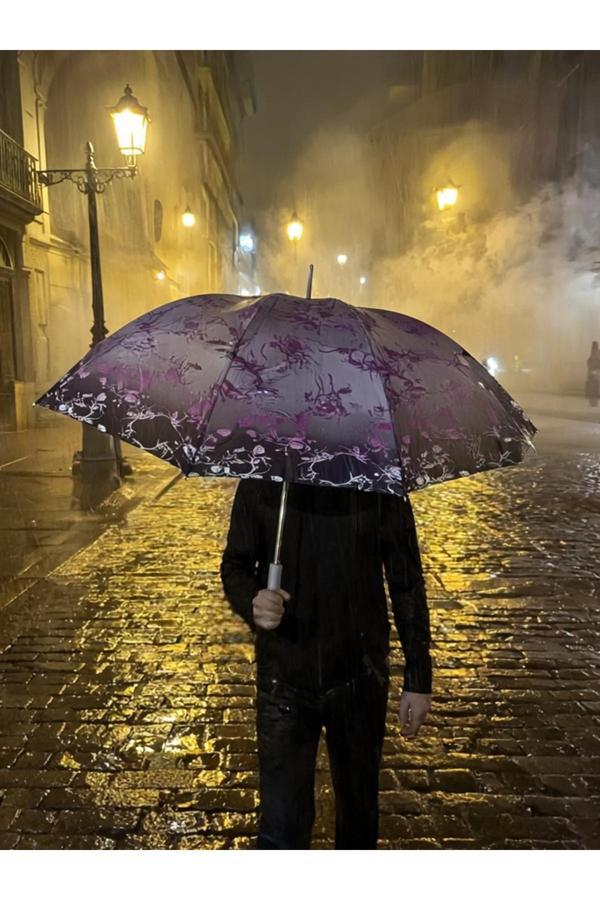 Kizilelmada Kadın Katlanır Şemsiye – 38 Cm Kapalı Boy, Dayanıklı Su Geçirmez - Image 1