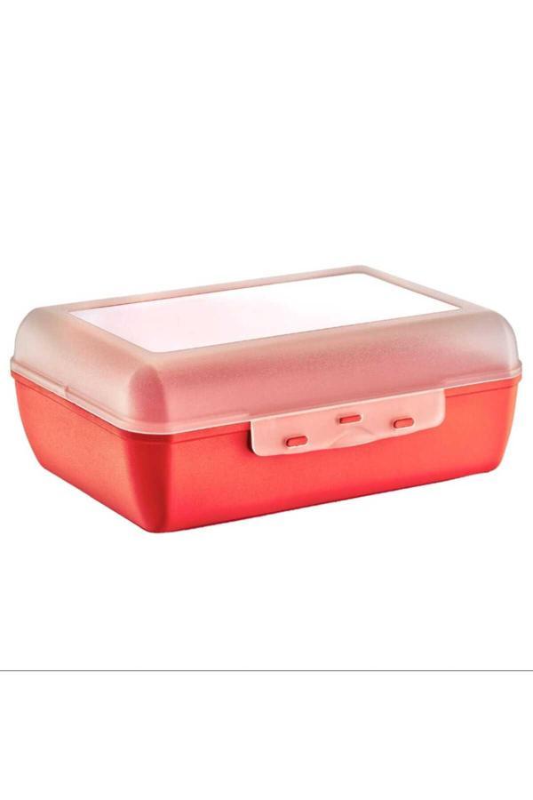 Kizilelmada 1.5 Litre Tek Bölmeli Plastik Beslenme Kabı | 19X14 Cm - Image 1