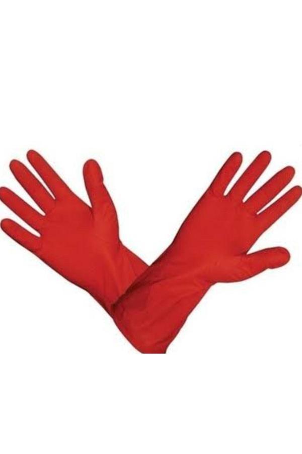 Onton Temizlik Ve Bulaşık Eldiveni Xl Beden – Doğal Lateks, Kaymaz Yüzey, Esnek (10–10.5) - Image 1