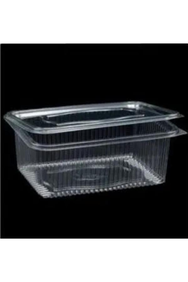 Kizilelmada "1000 Cc Şeffaf Kapaklı Saklama Kabı 50 Adet - Gıda Saklama Ve Paketleme Kabı" - Image 1