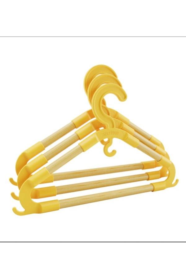 Kizilelmada Bebek Ahşap Askı 27X17 Cm | 0-3 Yaş Kıyafetler İçin İdeal - Image 1