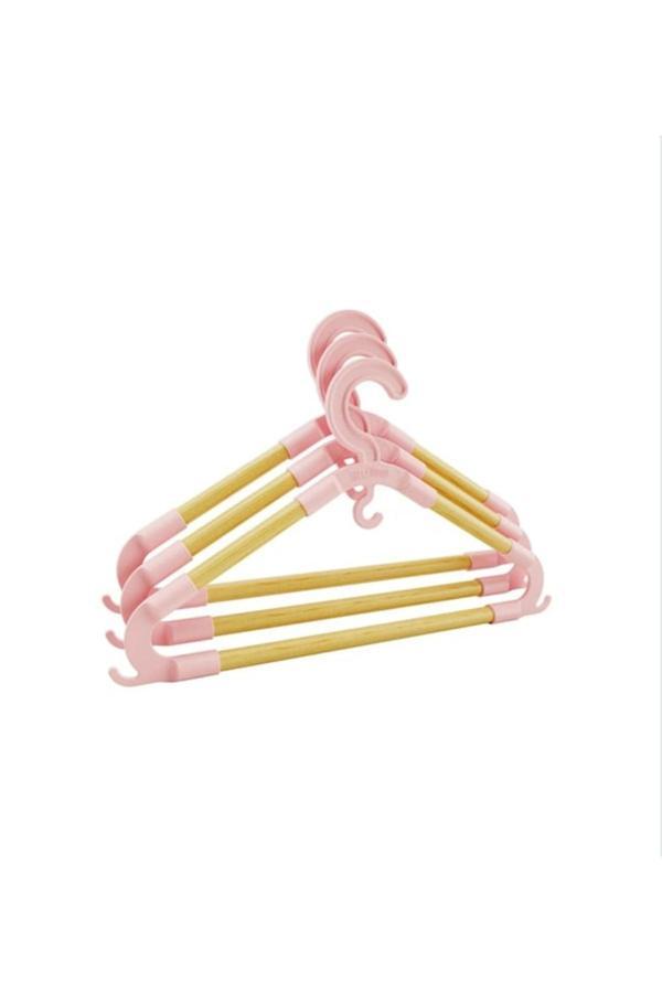 Kizilelmada 4-7 Yaş Çocuklar İçin Ahşap Askı | 31X18 Cm Pratik Ve Şık Dolap Yardımcısı - Image 1