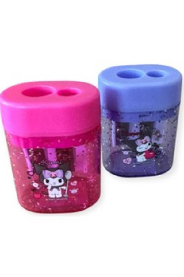 Kuromi Kuromi Lisanslı Kalemtıraş 2’Li Set – Sevimli Ve Kullanışlı - Image 1