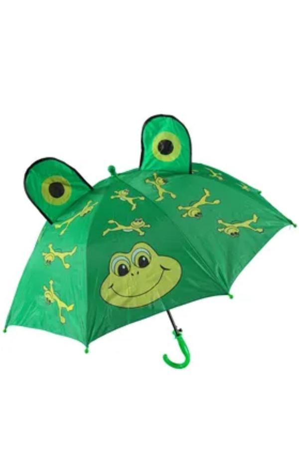 Kizilelmada Eğlenceli Kulaklı Ve Düdüklü 8 Telli Çocuk Şemsiyesi – 59 Cm - Image 1