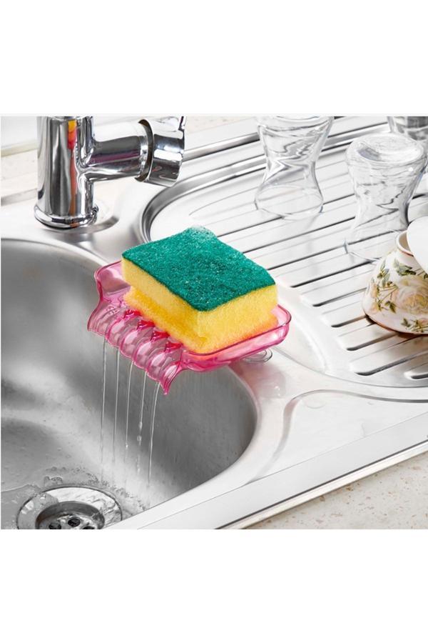 Kizilelmada Plastik Vakumlu Sabunluk – Banyo Ve Mutfak İçin - Image 1