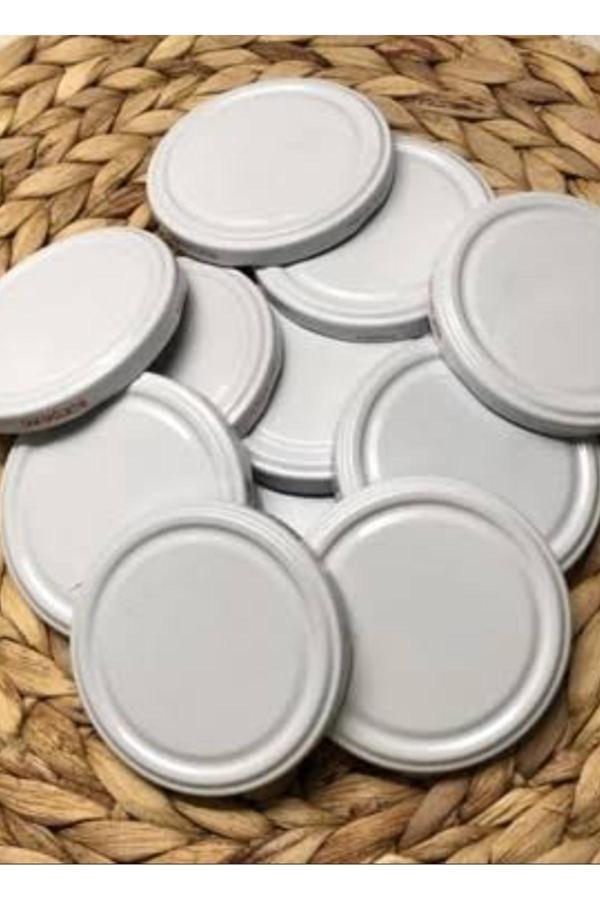 Kizilelmada 1 Litre Ve 500 Ml Konserve Kapakları – 10’Lu Set, Dayanıklı Ve Pratik Kullanım - Image 1