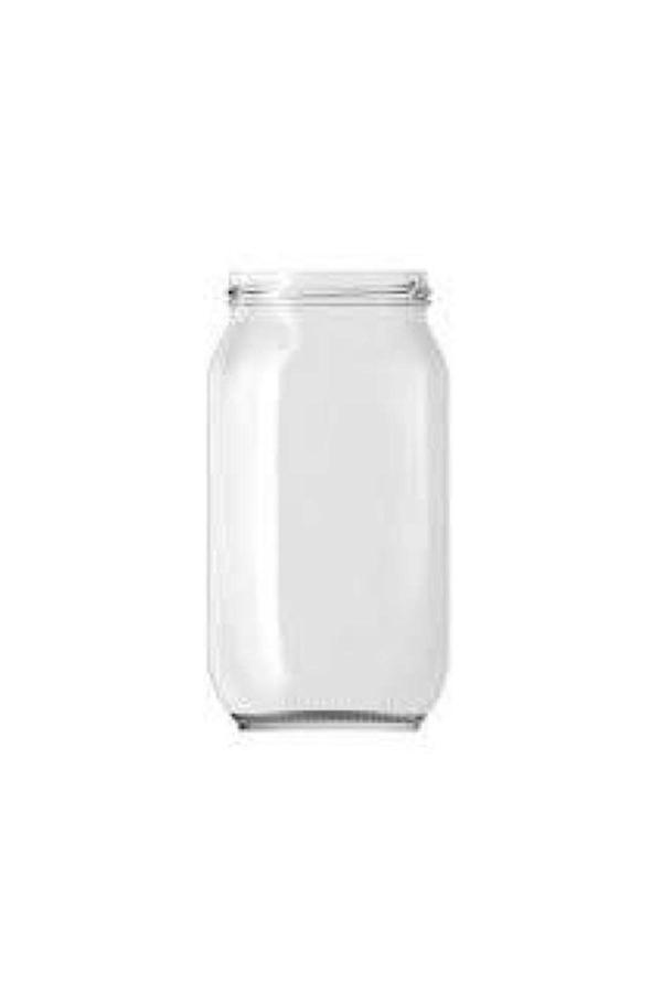 Kizilelmada 1 Litre Konserve Kavanozu – 20’Li Set, Dayanıklı Ve Pratik Kullanım - Image 1