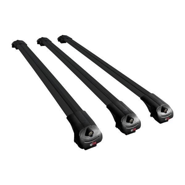 Fiat Sedici 2006-2015 Arası ile Uyumlu ACE-1 Ara Atkı Tavan Barı Siyah 3 Adet - Image 1
