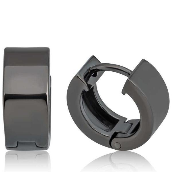 Gümüş Halka Erkek Küpe - Image 1