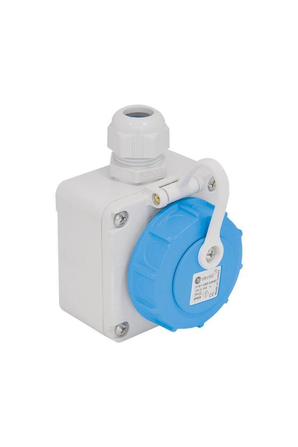 Tp Electric 1X16A Duvar Prizi Ip 68 - Image 1