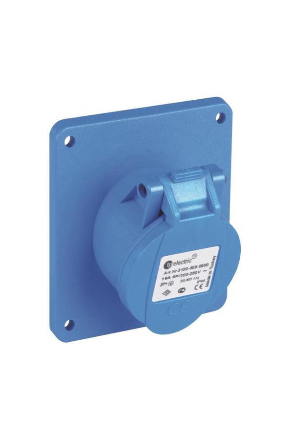 Tplast Marin Gömme Priz 3X16A - Image 1