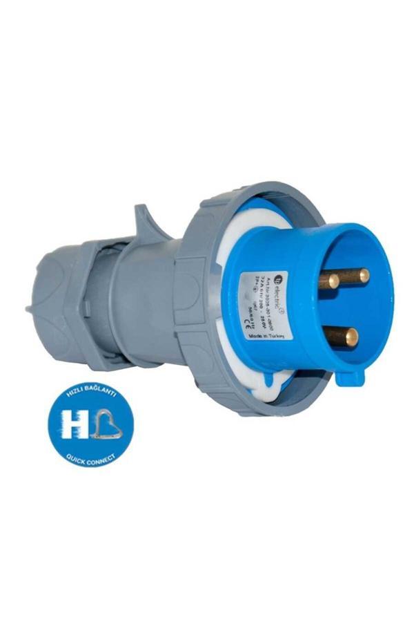 Tp Electric Tp Electric 3025 301 0900 3X32A Ip67 Düz Fiş Hızlı Bağlantı - Image 1