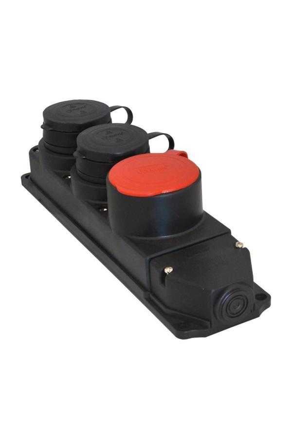 Tplast Kauçuk Üçlü Grup Priz 1X(3X25)-2X(1X16) - Image 1