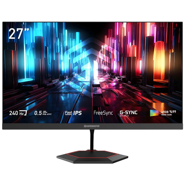 Gamebooster 27" Gb-27F240Ff 240Hz 0.5Ms Fast Ips Fhd Rgb Gaming Monitör - Image 1