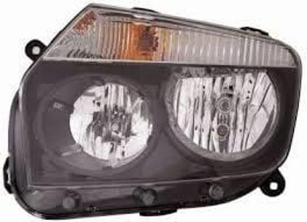 Dacia Duster 2010-2013 Far Sol Siyah Çerçeveli Manuel Ayarlı - Image 1