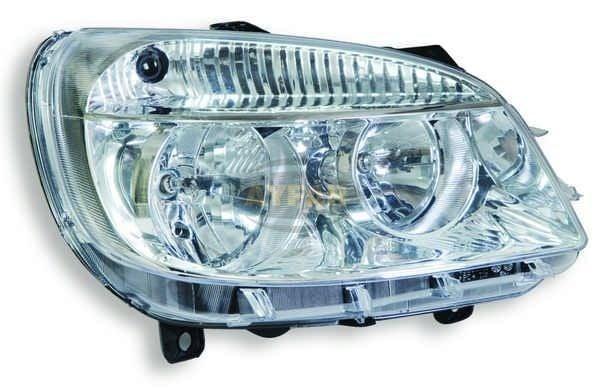 Fiat Doblo -SOL Far 2006-2010 | Elektrikli Motorlu | H7 + H1 | Şeffaf Cam | Ayfar 505303 - Image 1
