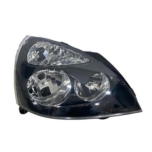 Renault Clio 2001-2005 Sağ Far | Siyah Kasa | Ayfar Komple Far | Elektrikli - Motor - Image 1