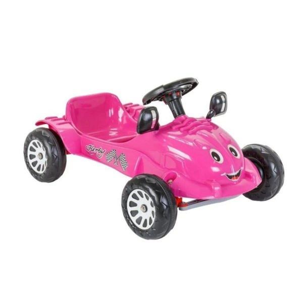 07 302P Herby Pedallı Araba Metalik Pembe - Oyuncak - Image 1