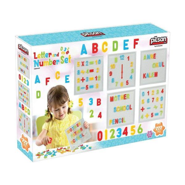 03 297 İnovatif Harf Ve Rakam Seti 222 Parça - Oyuncak - Image 1
