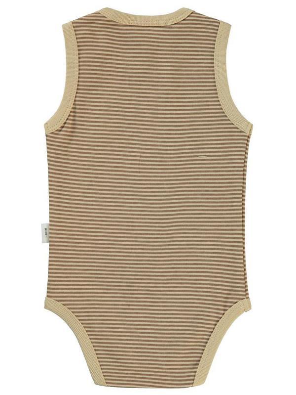 Civil Baby The Flıntstones 1-18 Ay Çıtçıtlı Badi - Kahverengi9-12 Ay - Image 1